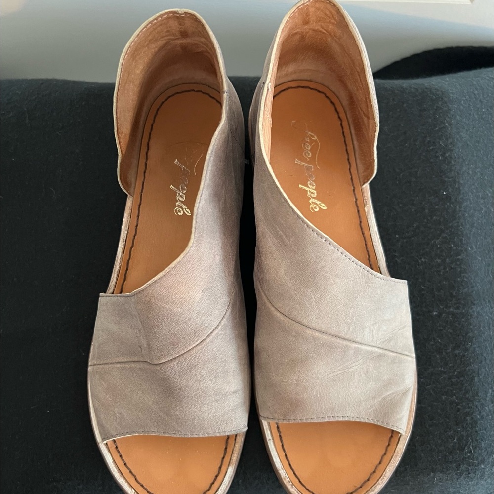 Free People Beige Open-Toe Sandals - Picture 7 of 7